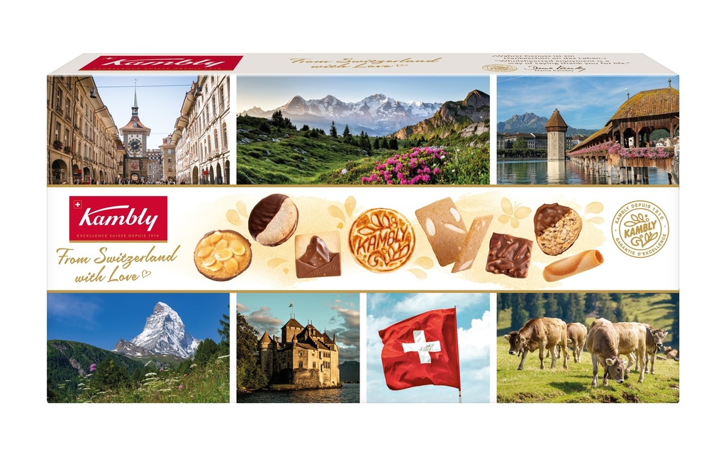 Kambly Petits gâteaux Assortiment de souvenirs 175 g
