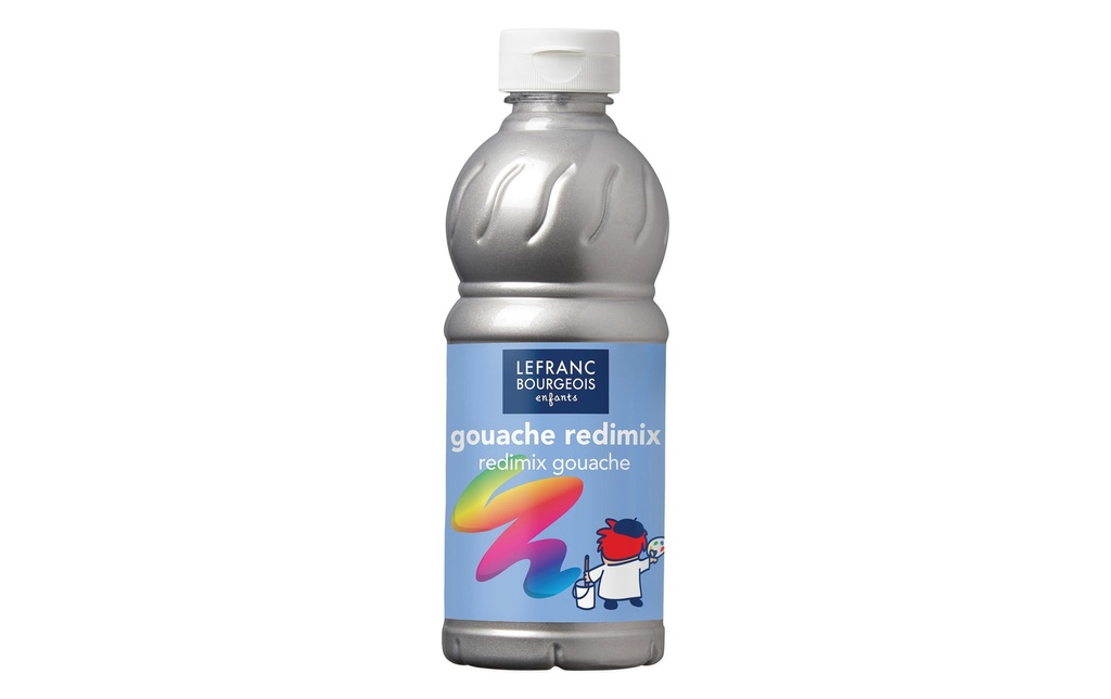 LEFRANC Peintures tempera Redimix 250 ml, Argenté