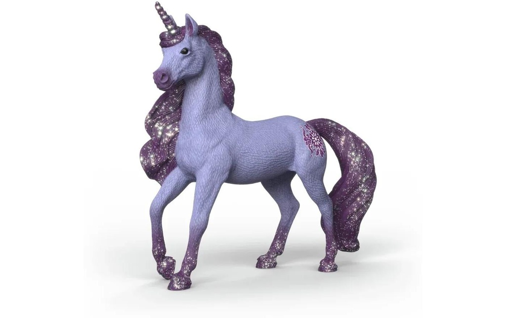 Schleich Jument licorne Orchidée