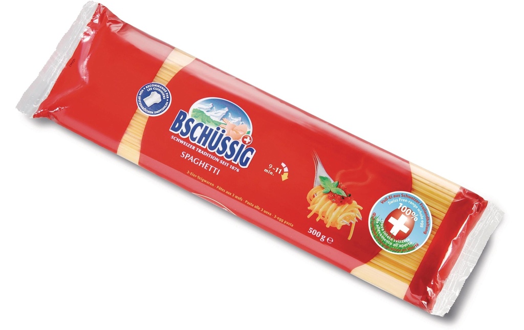 Bschüssig Pâtes alimentaires Spaghetti 500 g
