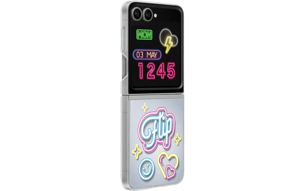 Samsung Coque arrière Flipsuit Galaxy Z Flip6 Transparent