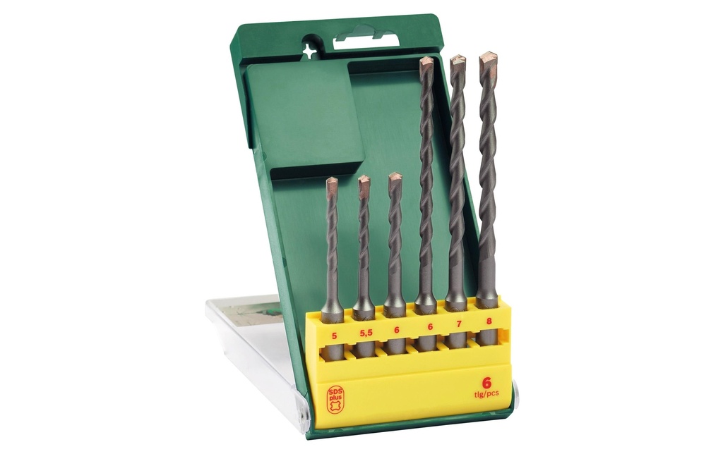 Bosch Kits de forets marteaux SDS plus, 6 pièces