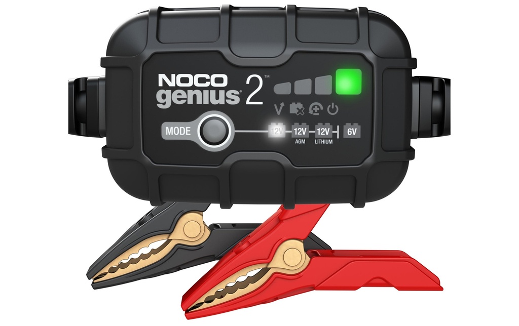 Noco Chargeur de batterie GENIUS2EU 6-12 V, 2 A