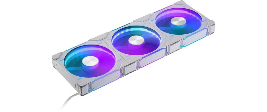 Phanteks Ventilateur PC D30-140 D-RGB PWM Reverse Blanc