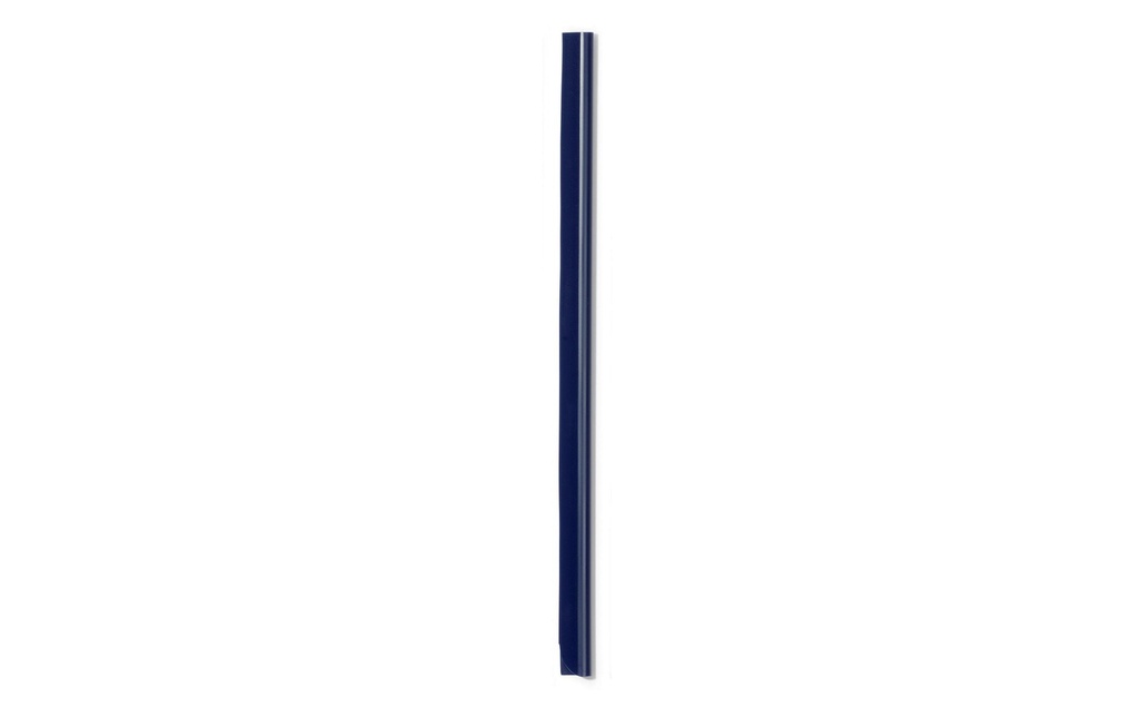 DURABLE Rail de serrage 3 mm, Bleu foncé, 50 rails