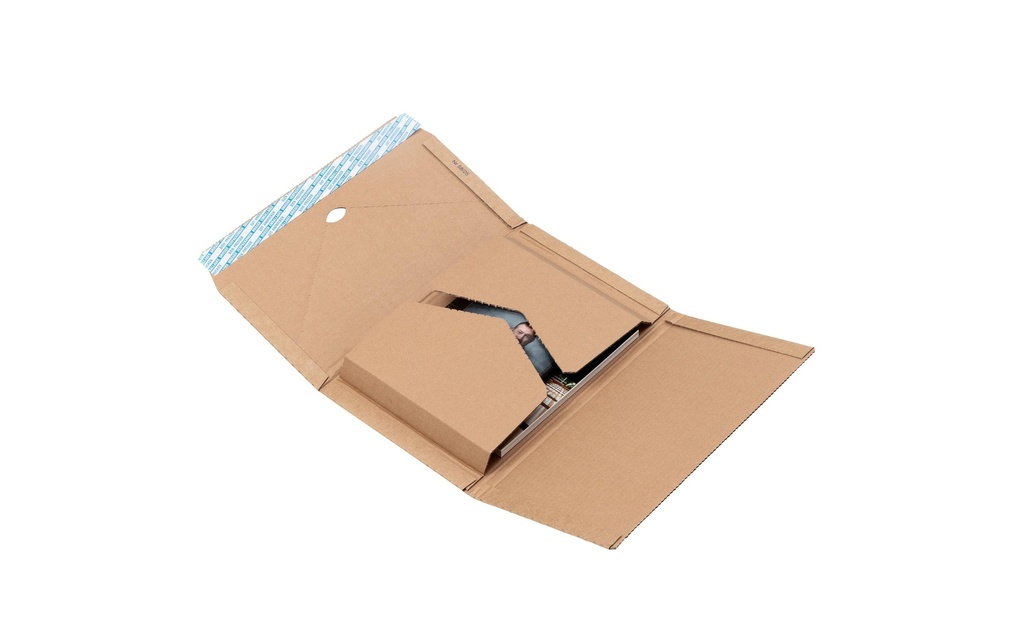 Brieger Carton d’expédition Hauteur variable 31.5 x 31.5 x 0 - 8 cm