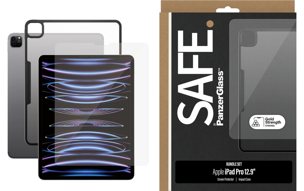 SAFE. Films protecteurs pour tablettes 2-in-1 Bundle Apple iPad Pro 12.9
