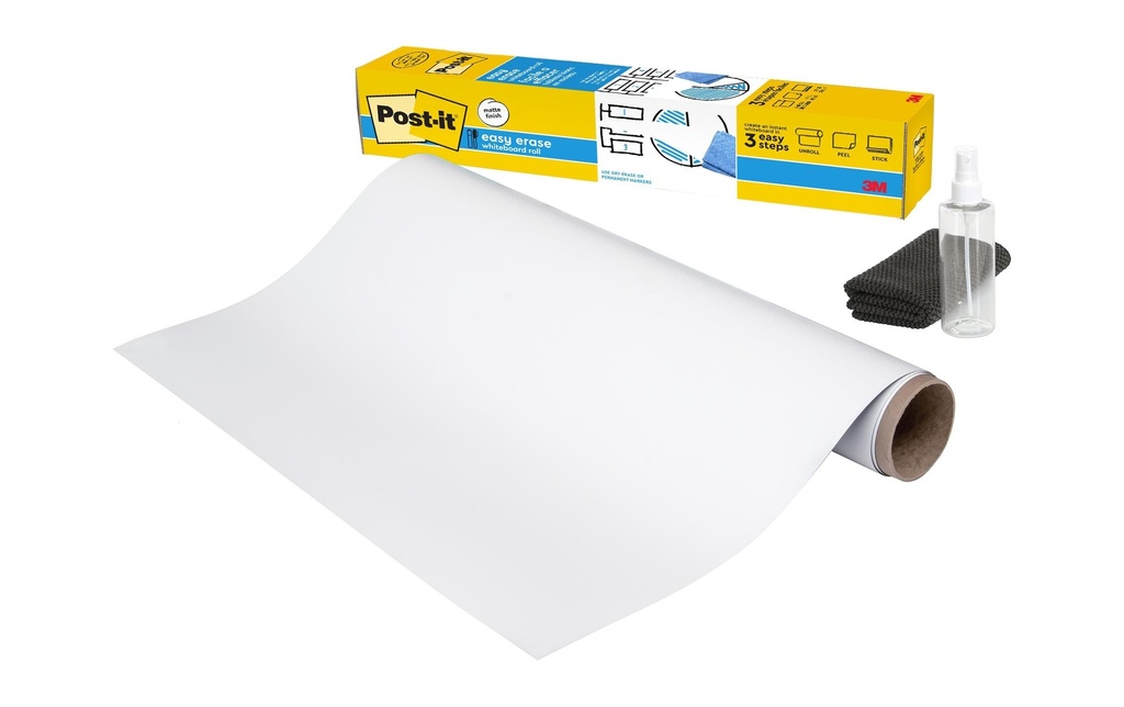 Post-it Feuille pour tableau blanc Post-it Flex Write 121.9 x 182.9 cm, 1 rouleau