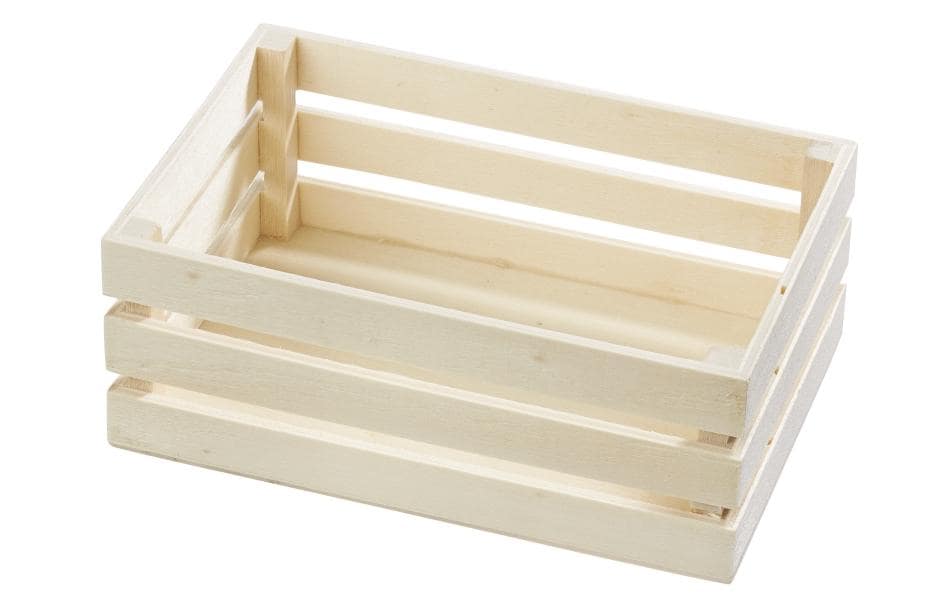 HobbyFun Mini ustensiles Boîtes en bois Set