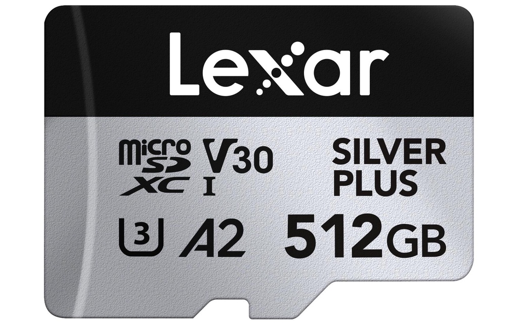 Lexar Carte microSDXC Professional Silver Plus 512 GB