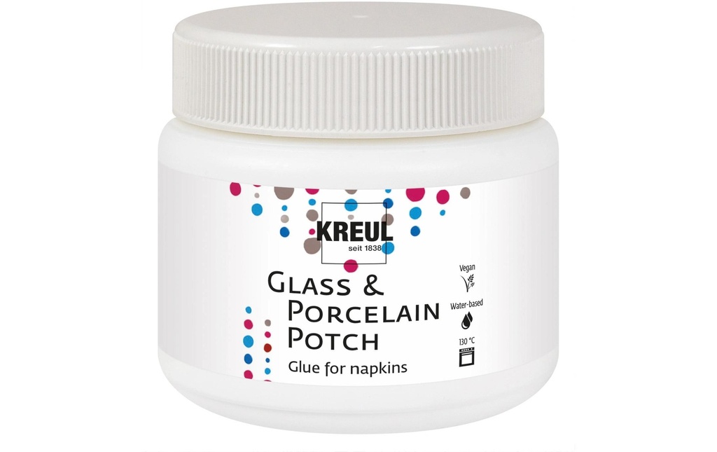 Kreul Vernis et colle pour serviettes Potch Porcelaine 150 ml