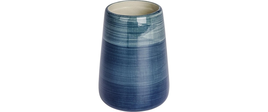 Wenko Gobelet pour le brossage de dents Pottery Pétrole