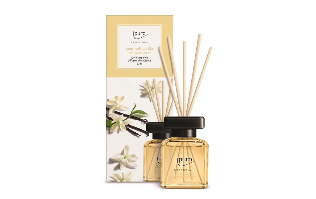 ipuro Bâtonnets parfumés Vanille douce 50 ml 50 ml