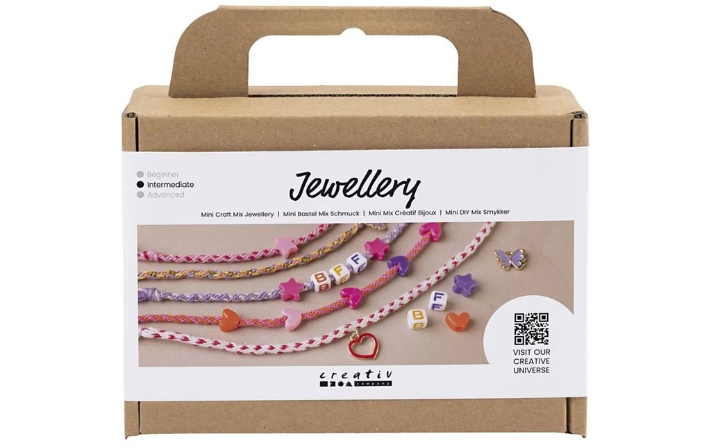 Creativ Company Kits de bricolage pour bijoux Mini créatif Mix bracelets d'amitié