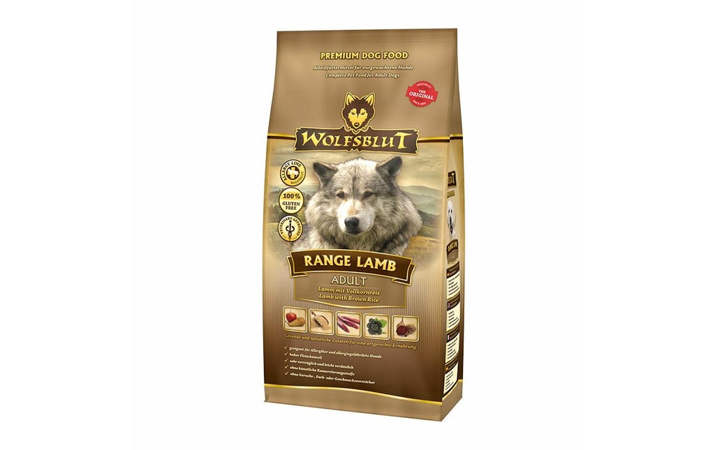 Wolfsblut Alimentation sèche Dog Range Lamb Adult, 2 kg