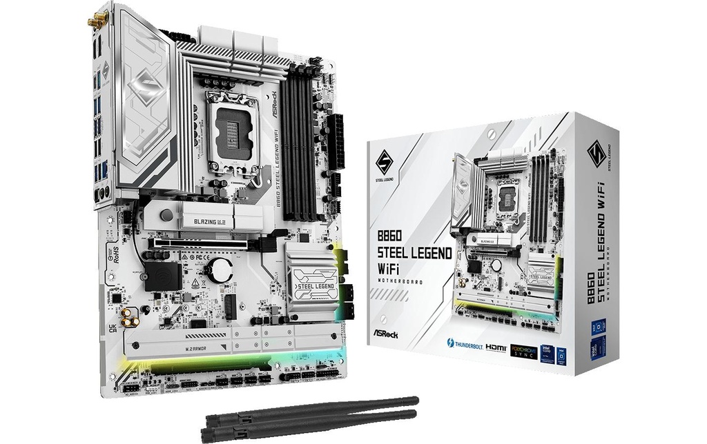ASRock Carte mère B860 Steel Legend WiFi