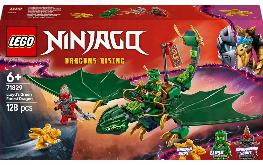 LEGO® Ninjago Le dragon vert de la forêt de Lloyd 71829