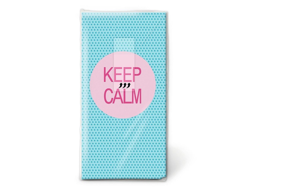 Paper + Design Mouchoirs Keep calm 10 Pièce/s