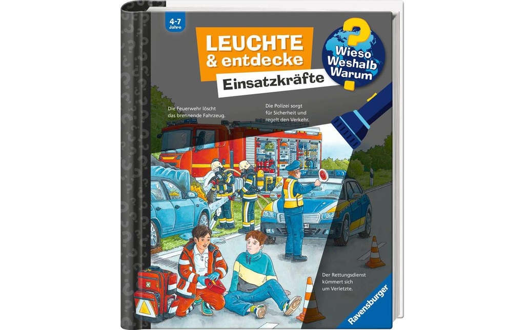 Ravensburger Livres pratiques pour enfants WWW Éclaire et découvre: Forces d'intervention