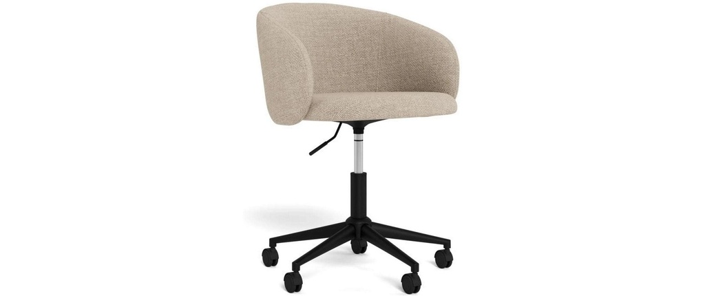 AC Design Chaise de bureau Eleanor, Beige