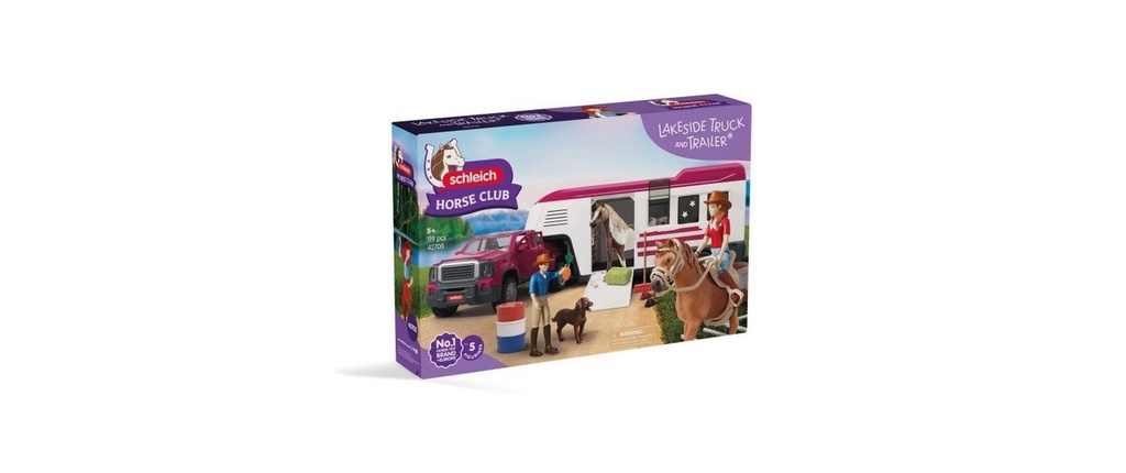 Schleich Camion Lakeside avec remorque