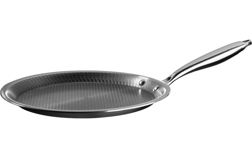 Mäser Poêle à crêpes HESTIA 28 cm, argent