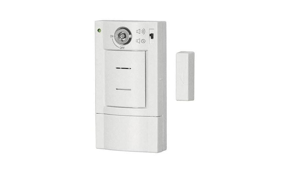 Pentatech Alarme portes/fenêtres DG6 avec interrupteur à clé