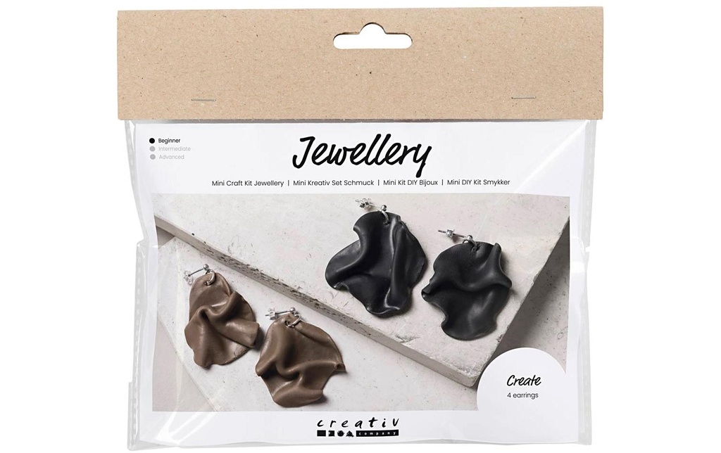 Creativ Company Kits de bricolage pour bijoux Boucles d'oreilles
