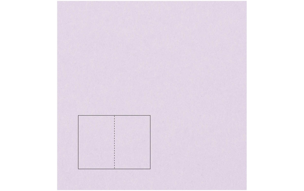 Rico Design Paper Poetry Essentials Carte à volet A5, lilas