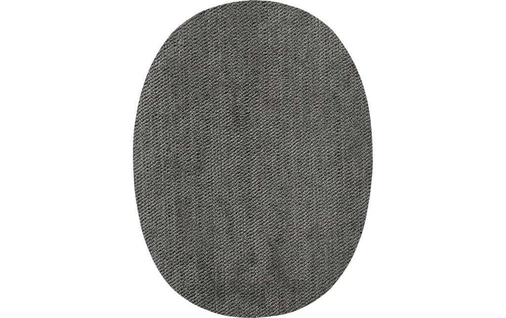 Mono-Quick Matériel de mise à jour Ovale 8.5 x 11.2 cm Gris, 2 pièces