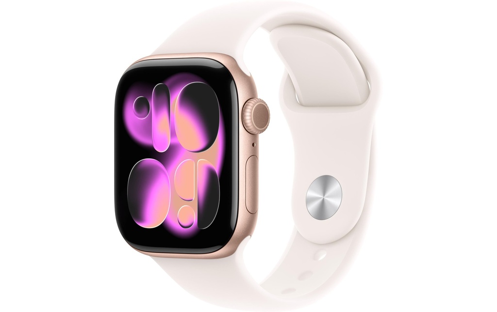 Apple Watch Series 11 42 mm LTE Rose Gold Alu Light Blush S/M