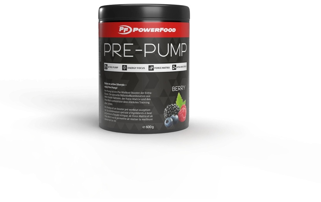 PowerFood Poudre Pre-Pump Canneberge 700 g