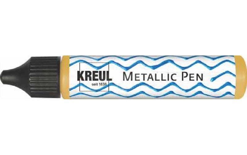 Kreul Peinture à effet Pen Liner Or métallique, 29 ml