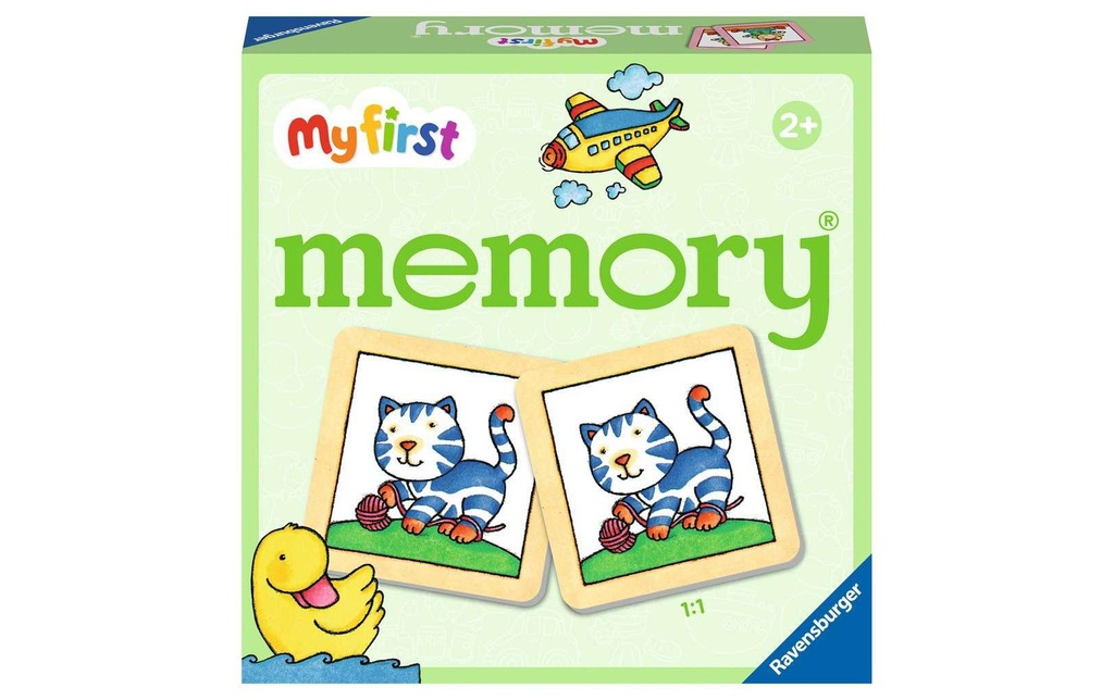 Ravensburger Jeux d’enfant My first memory: Mes objets préférés