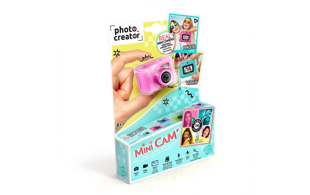 Canal Toys Mini CamCaméra numérique Assorti