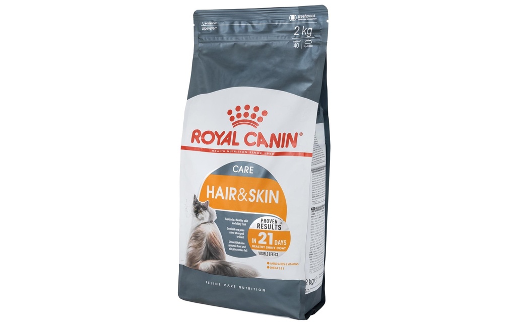 Royal Canin Alimentation sèche Soins des cheveux et de la peau, 2 kg