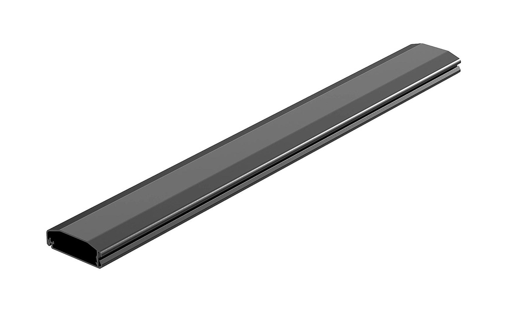 PureMounts Goulotte PM-CCA-050B 0.5 m x 60 mm Noir