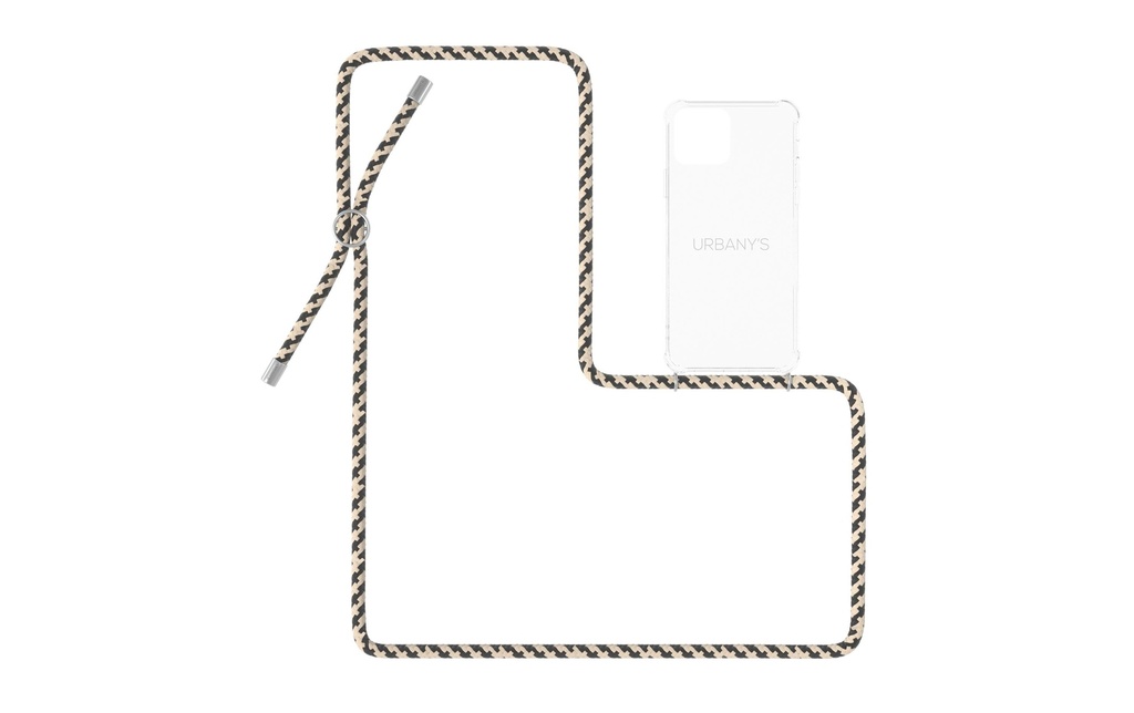 Urbany's Necklace Case iPhone 14 Blackberry Muffin