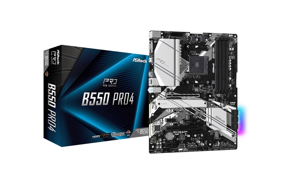 ASRock Carte mère B550 Pro4