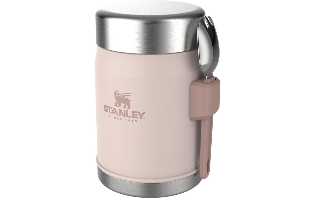 Stanley 1913 Récipient alimentaire isotherme Legendary Food Jar + Spork 0.4 l, Rose