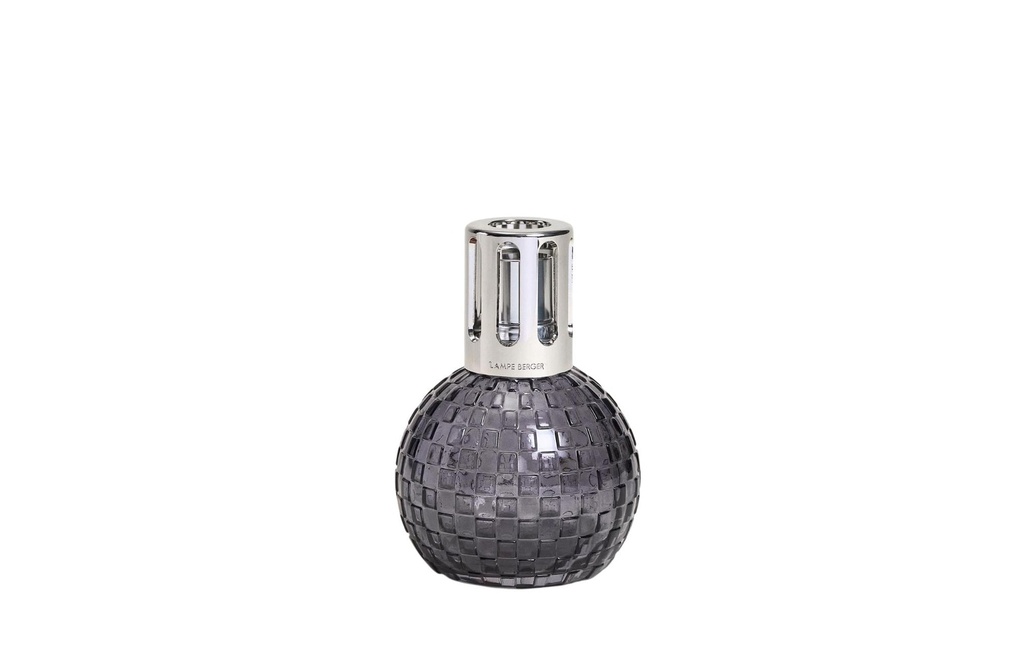 Maison Berger Lampe aromatique Disco + 250 ml Poussière dAmbre, Gris