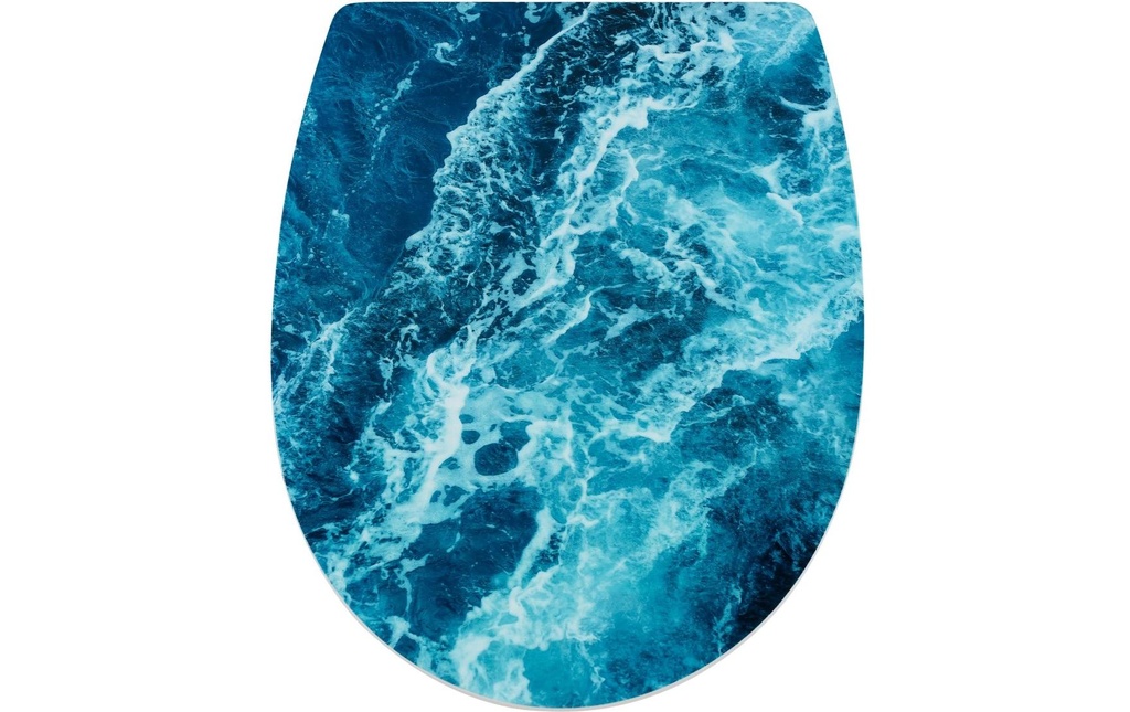 diaqua® Siège de toilette Arles Ocean Bleu