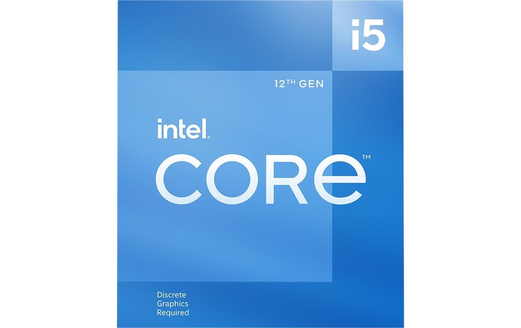 Intel CPU Core i5-12400F 2.5 GHz