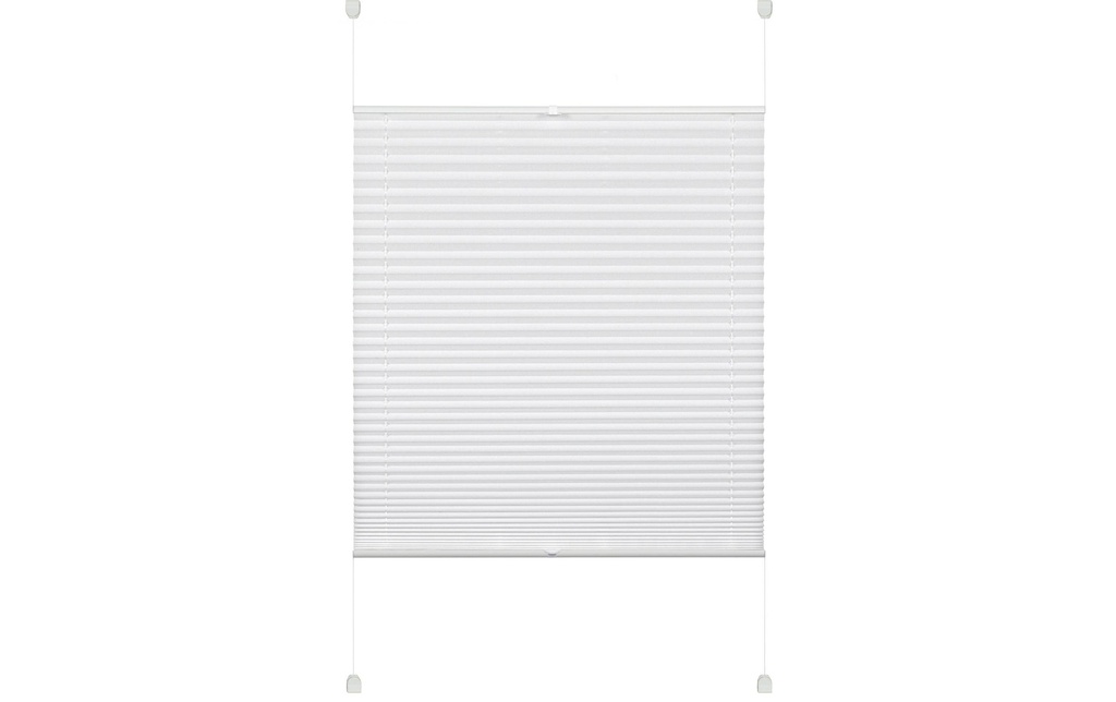 Gardinia Plissé EF Pia 60 x 130 cm, Blanc