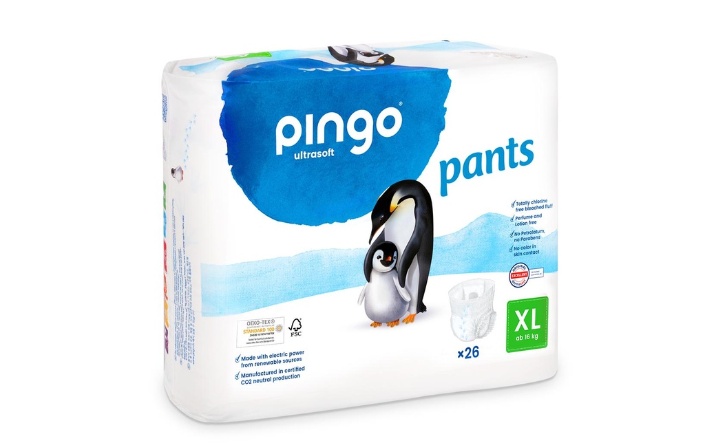 Pingo Couches Taille des pantalons XL Seul emballage