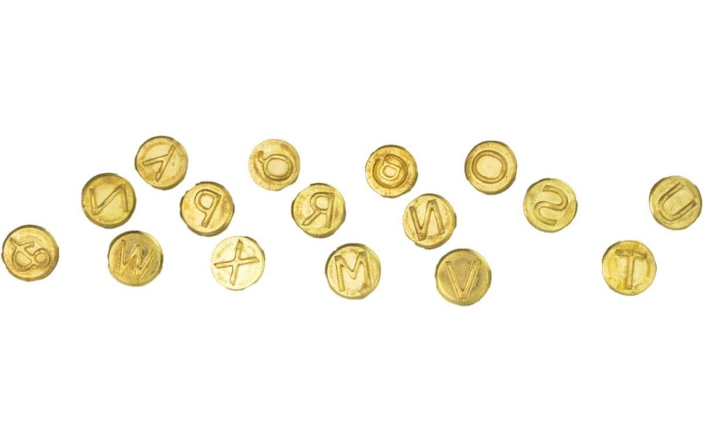 Glorex Ferro da stiro Lettres M-Z 16 pièces