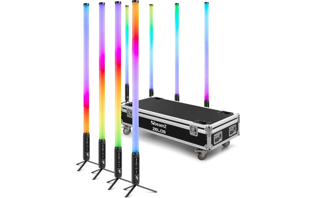 BeamZ Barre à LED Zelos Set Tube à LED RGBW IP65