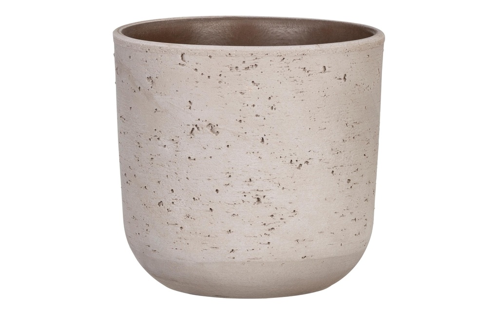 scheurich Pot de fleur Basalto 14.2 cm, Gris