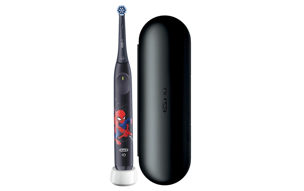 Oral-B Brosse à dents rotative iO Kids 6+ Marvel Spiderman Noir