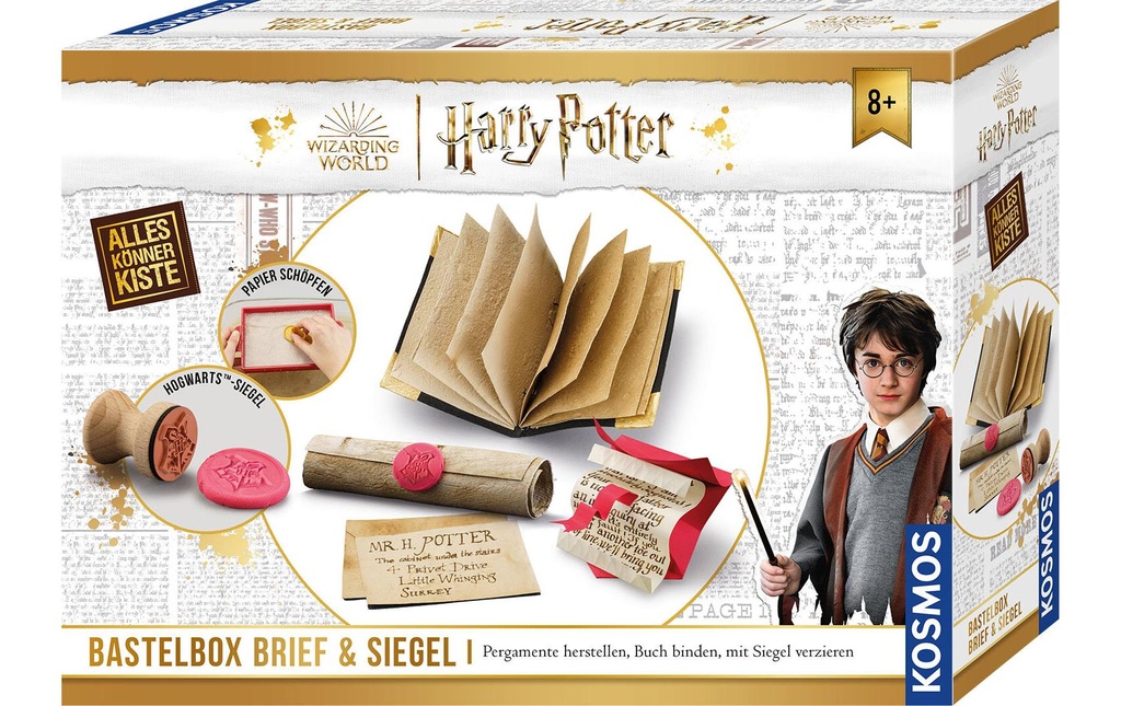 Kosmos Boîte de bricolage Harry Potter – Lettre et sceau